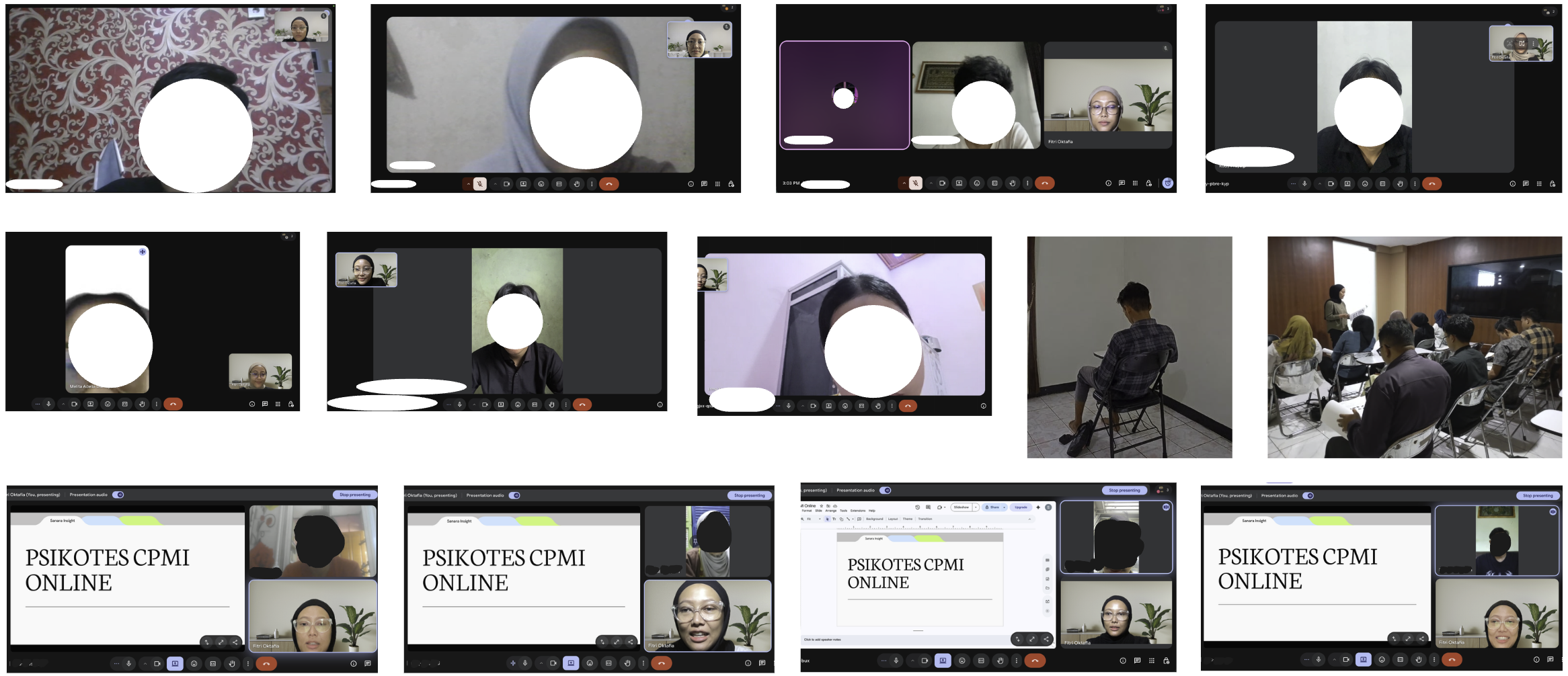 Dokumentasi psikotes CPMI online 1