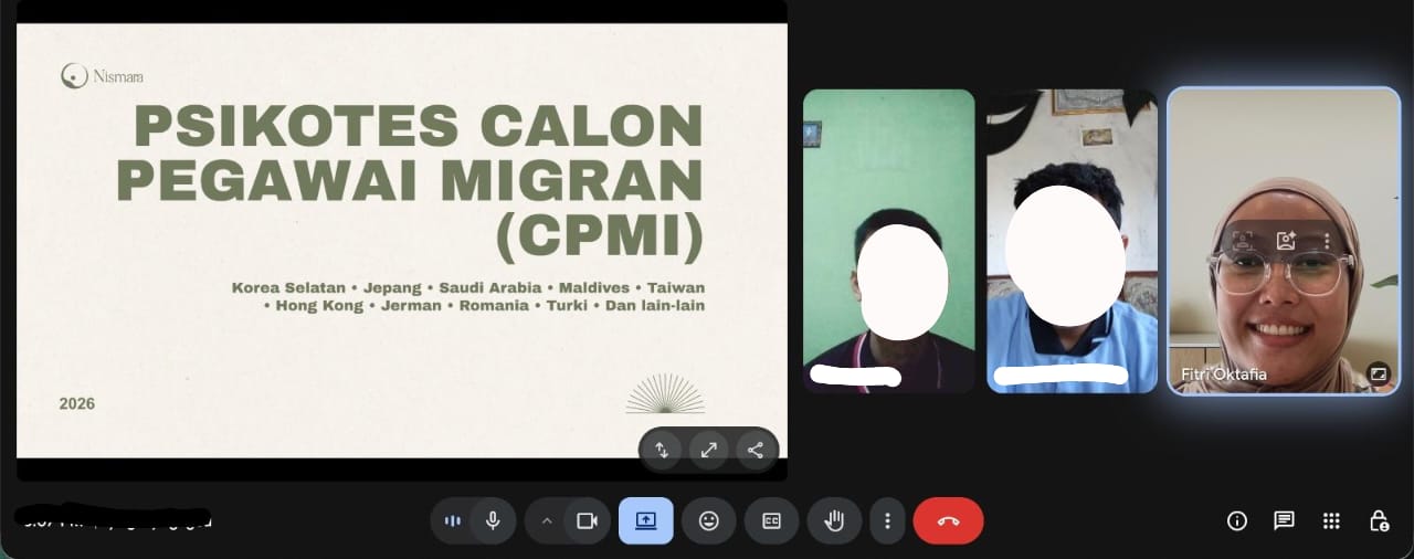 Dokumentasi psikotes CPMI online 6