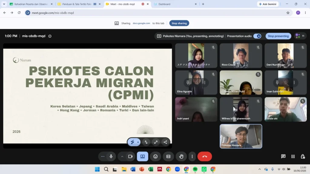 psikotes cpmi cilacap